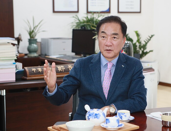 정장선 평택시장 "재정 위기에도 핵심...