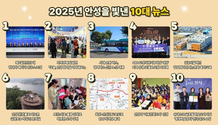 [로컬라이프] 안성시, 2025년을 ...