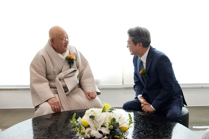 김동연 경기도지사 "성파스님의 예술세...