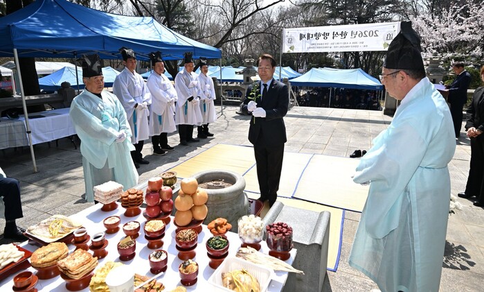 유정복 인천광역시장, ‘망향제’ 참석...